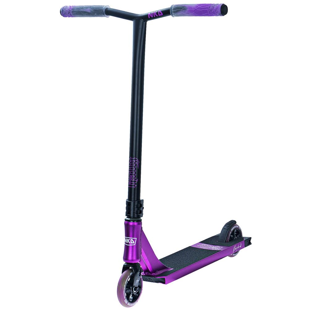 NKD Patinete de Acrobacias – Rally V4 | Rodamientos ABEC-9 de Alto Rendimiento | Manillar 360° para Freestyle | Aleación de Aluminio 6061 Duradera