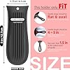 Cbiumpro 2-Pack Cast Iron Handle Cover, Silicone Heat Resistant Hot Cast Iron Skillet Pan Handle Covers Holder Sleeve #2