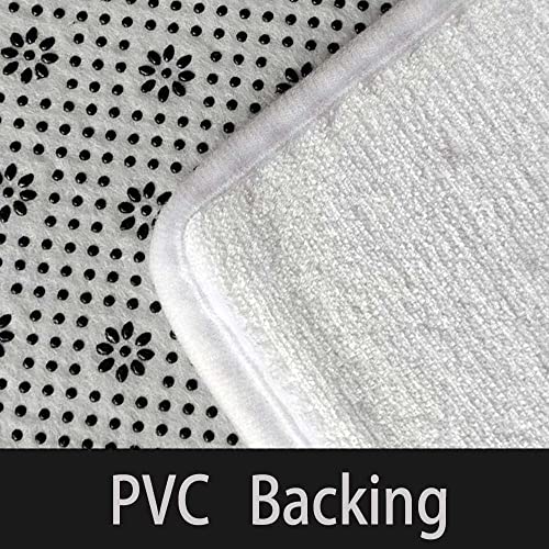 Boziqr Get Naked Badematten-Set, 3-teilig, lustige Kuh, weiche Badezimmerteppiche, Bauernhaus-graue Badematte, Konturenteppich und WC-Deckelbezug-Sets – Bild 8