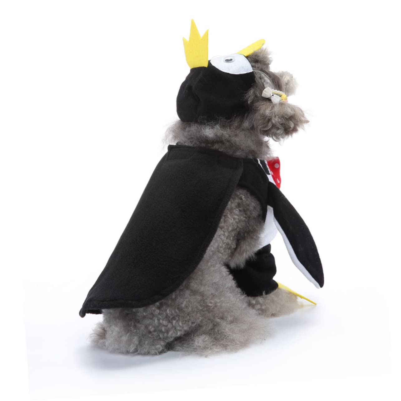 BESPORTBLE 3juegos Disfraz para Mascotas Traje De Pingüino para Perros y Gatos Accesorios De Cosplay para Halloween Ropa Divertida y Llamativa para Fiestas y Ocasiones Especiales