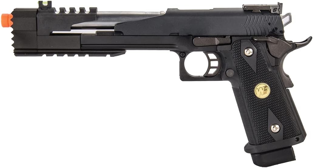 7" Black Dragon Gas Blowback Hi-Capa Airsoft Pistol - WE-Tech
