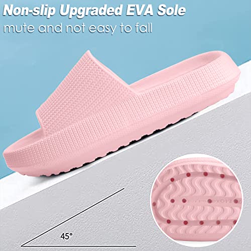 Cloud Slides for Kids,Girls Boys Comfy Thick Sole Pillow Slippers Non-Slip Shower Bathroom Sandals Summer Beach Shoes for Little/Big Kids3