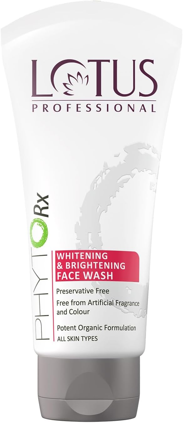 Lotus Professional Phyto Rx Whitening And Brightening Face Wash, 80 G, Multi
