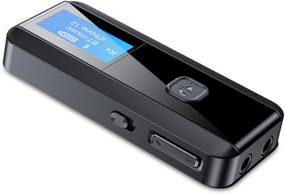 5.0 + EDR LCD Display Audio Receiver Transmitter Adapter Dongle
