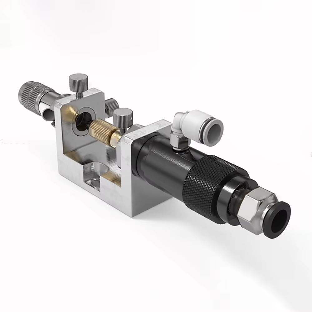 Precision Dispensing Valve for UV Adhesive/Ink - Non-Drip Blue Glue Gun, Miniature Dotting Valve QLH-23D