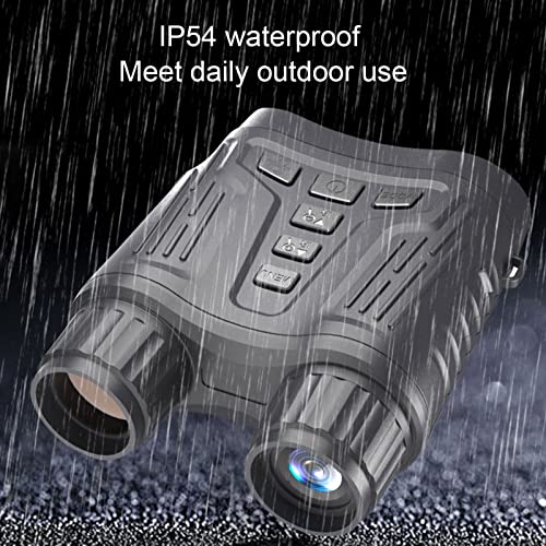 Binóculos, Binóculos de Visão Noturna Digital 4K, Visor Colorido de 3,2 Polegadas, Binóculos de Visã