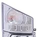 EnSyuSuMa Headlight for 2008-2020 ISUZU NPR NPR-HD NQR NRR with Corner Lamp, Left and Right Side Halogen Head Lights Replacement Assembly (Pair)