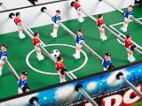 Teorema Giocattoli, Piłkarzyki World Cup Edition piłkarzyki, stół do gry w piłkarzyki z 2 piłkami i znacznikami punktów, stół piłkarzykowy dla dorosłych i dzieci, wysokość 62 cm