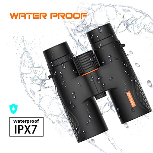 Binoculars For Adults Bird Watching Hunting 10X42, Portable High Power Low Night Vision For Stargazing, Premium Waterproof Fogproof Military Professional Hd Binoculars For Marine #TOP5