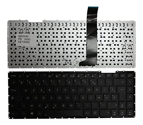 Clavier pour Ordinateur Portable ASUS X450CA Remplacer Clavier En Panne Windows 8