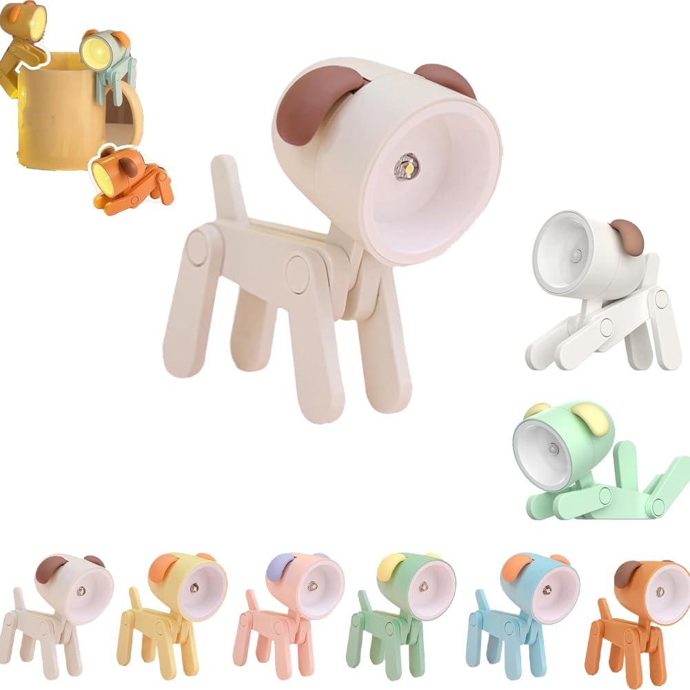 Cute Night Light for Kids Adorable Mini Led Table Desk Lamp nimal Pet Nightlights Decorative Lamp Nightstand Creative