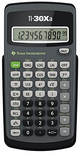 TI-30Xa Scientific Calculator, 10-Digit LCD, Sold as 2 Each