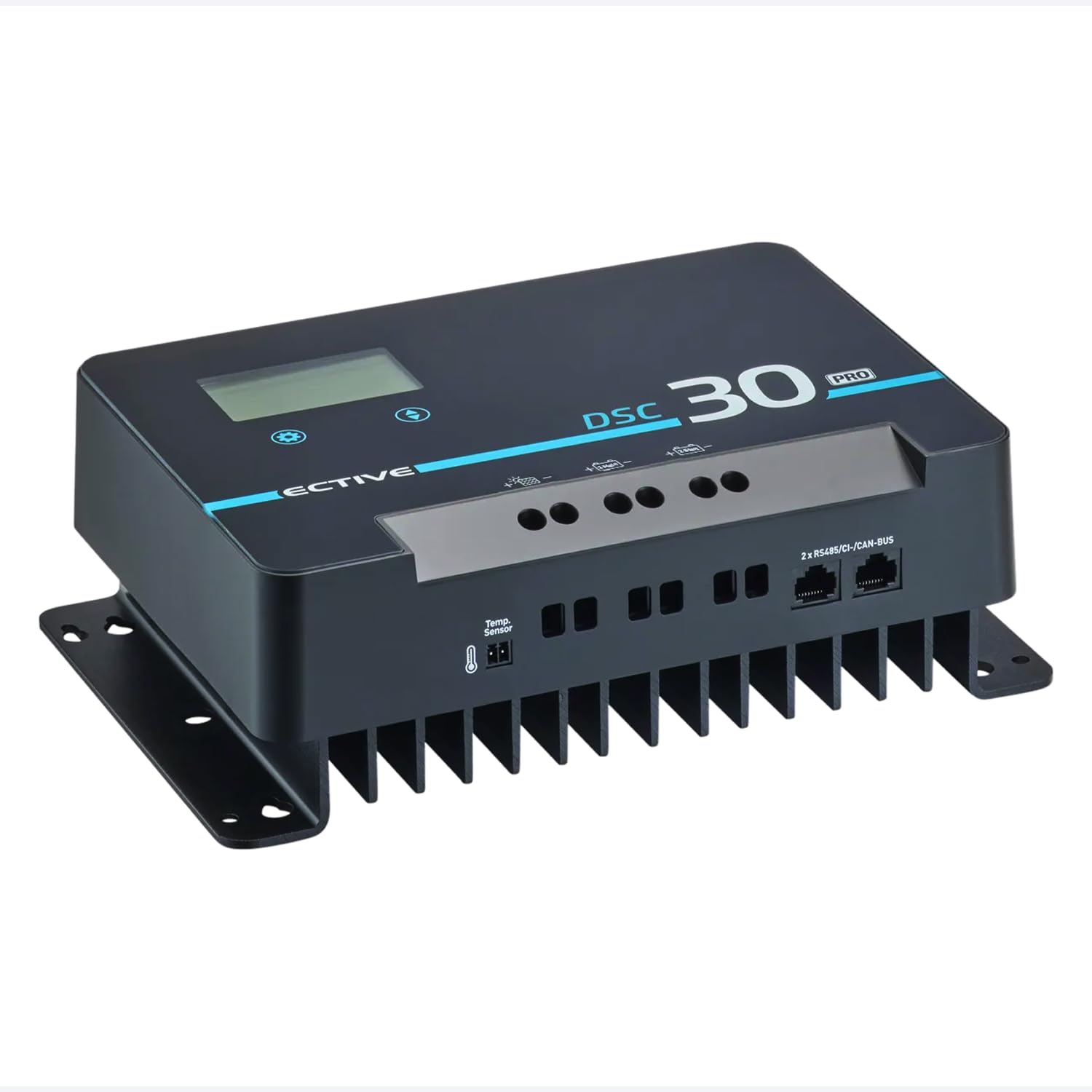 ECTIVE DSC 30 PRO 30A 150V MPPT Dual Solar-Laderegler mit Bluetooth – für 12/24/36/48V Starter- & Versorgungsbatterien (Nass, AGM, Gel, Lithium)