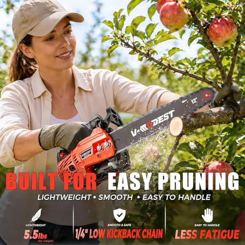 V-MODEST 12 Inch Gas Chainsaw