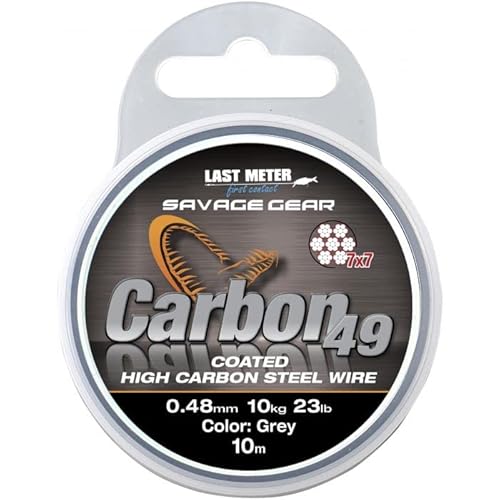Savage Gear acciaio al carbonio LEADER 7x7 10 m