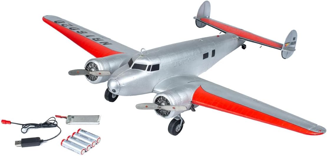 Rage R/C RGRA1402 Lockheed Electra Micro RFT Airplane (Requires Futaba TX)