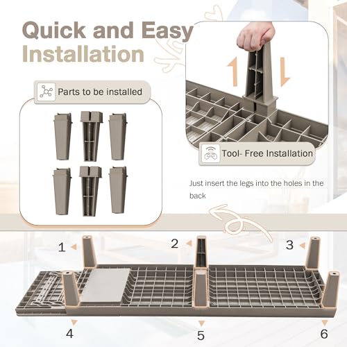 image for Homall Outdoor Lounge Chairs Set of 2, Quick Assembly & Waterproof Pat