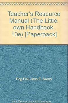 Paperback Teacher's Resource Manual (The Little, Brown Handbook, 10e) Book