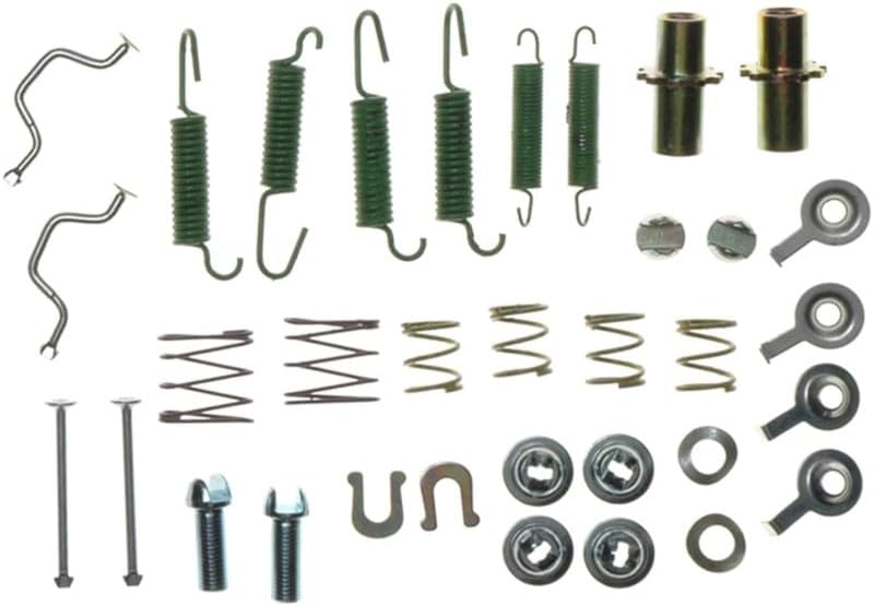 KarParts360 For Lexus RX330 2004 2005 2006 Parking Brake Hardware Kit Rear | Colored Springs Included | 7.48 Inches Required Shoe Length | 1.77 Inches Required Shoe Width | For 19235117