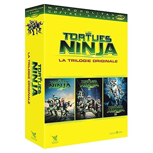 trilogie Originale : Le Film + Le Secret de la Mutation + Les Tortues Ninja 3 : Nouvelle génération