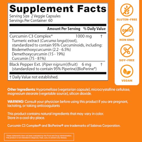 Doctor's BEST High Absorption Curcumin with BioPerine