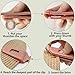 Hat Clip for Travel Backpack Luggage Crocodile Pattern Faux Leather Elastic Non-Magnetic Hat Holder Fashion Handbag Accessory Pink-1