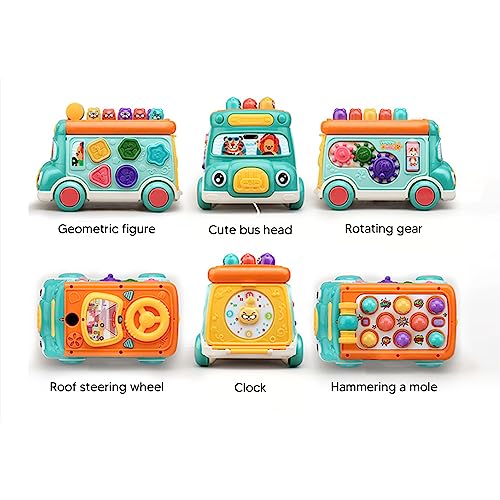 Juego de martillado educativo AMONIDA con luces y música para niños 5