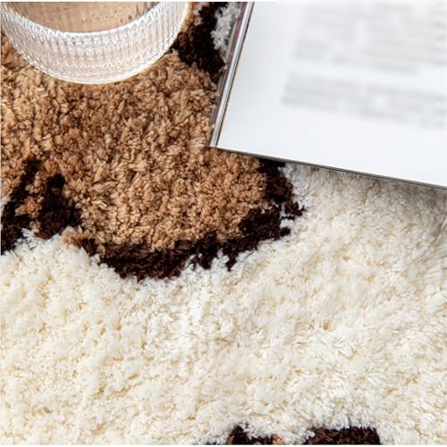 Lelebear CAT TUFTED RUG For Bedroom, Funny Irregular Shaped Rug, 40 * 120 Cm Washable Absorbent Non-Slip Fun Animal Area Rugs With Cleaning Brush thumb #6