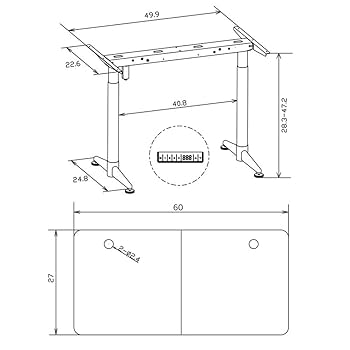 matts　27.0㎝ Amazon.com: ApexDesk Vortex Series M Edition 60