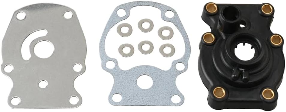 Water Pump Kit with Housing Replacement Compatible with OMC Outboard 20 25 30 35HP Outboard Motors Sierra 18-3382 03