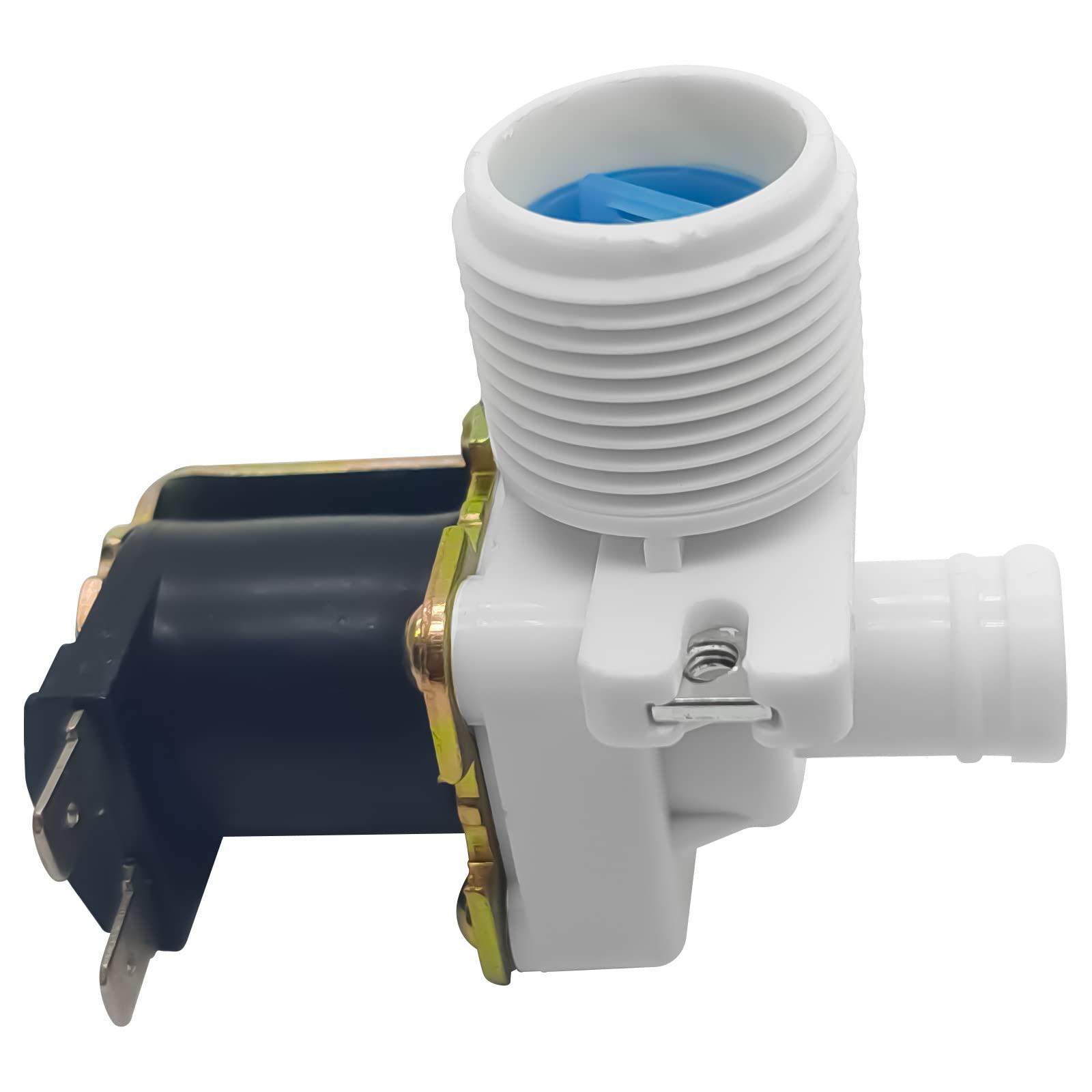 NGe 1 Pcs Universal Accessories for Automatic Pulsator Washing Machines, Washing Machine Water Inlet Valve Solenoid Valve Water Inlet Valve,Fit for Various Water Appliances(White)