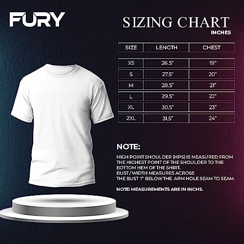 Fury Men\'s New Pulisic #10 USA Soccer Jersey Home 2023/24 World Cup Jersey (4XL)