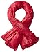 Coatology Women's Down Scarf with Matching Mini Travel Pouch