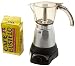 Electric Espresso Coffee Makes 3-6 Cups. 10 oz Bustelo Espresso Coffee Pack Included