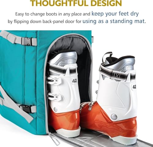 Image of Unigear Ski Boot Bag Backpack for Helmet 50L /70L, Goggles, Gloves, Skis, Snowboard & Accessories