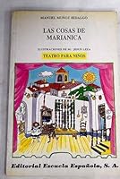 Las cosas de Marianica. 843310375X Book Cover