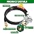 GGC 5FT Two-Stage Propane Regulator with Hose & Gauge, QCC1/Type1 Tank Connection, 3/8" Female Flare Fitting for Grills, Heaters, Fire Pits & Stoves - CSA Certified