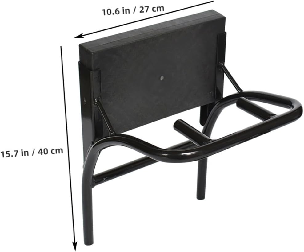 Outboard Motor Bracket and Inflatable Boat Motor Mount Stand Rubber Support Holder Metal Frame for Fishing Kayak and Inflatable Boat Engine Installation