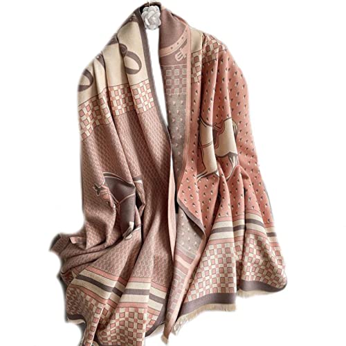 Foulard en cachemire imprimé animal cadeau idéal écharpe couverture femme