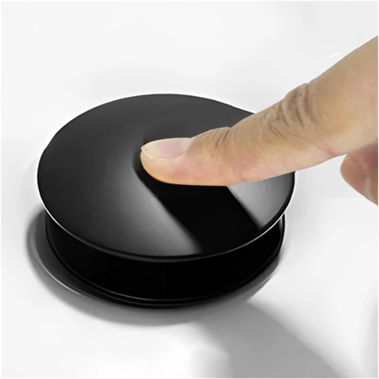 Zlew Umywalka Odpływ Korek do zlewu w łazience Umywalka Wysuwana pokrywa korka spustowego Rura odpływowa Ociekacz z przelewem lub bez na akcesoria łazienkowe (Color : Brushed With Hole)