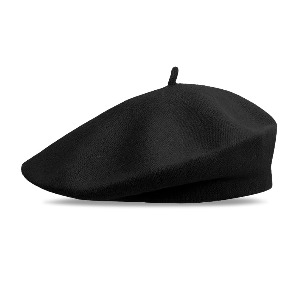 Boina Francesa Mujer Hombre,Boina Parisina de Verano,French Beret Hat,Boinas de Pintor Disfraz,Chapela Vasca Elegante,Sombrero Pintor Vintage,Boinas Artista de Invierno,Sombrero Mimo Disfraz