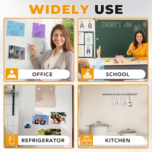 Image of TRYMAG 660Pcs Small Magnets, 3 Different Sizes Tiny Mini Magents, Multi-Use for Fridge, DIY, Office, Hobbies, Crafts and Science