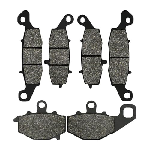 Plaquettes de frein avant arrière pour remplacer usure Kawasaki ER6N Z750