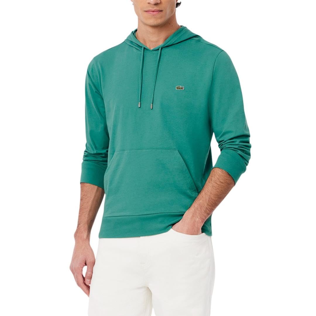 Lacoste Men's Hooded Cotton Jersey T-Shirt