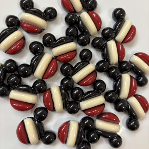 50個 ミッキー ディズニー デコパーツ レジン アクセサリー 装飾パーツ ハンドメイド デコ材料 デコ素材 素材 DIY手芸材料 DIY用品 手作り ハンドメイド 飾り用ビーズ 飾り物 装飾品 スマホケース ネイルアートパーツ 服装パーツ アクセサリーパーツ