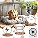 Imagen de Grinsvalley 2 ventiladores de jaula para mascotas para enfriar perros y otras mascotas