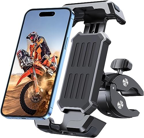Supporto Smartphone Per Bici Porta Rotazione 360 Gradi Manubrio Bicicletta Bike - Foto 4