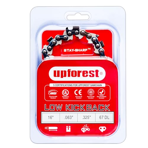 16" Chainsaw Chain .325" Pitch .063" Gauge 67 Drive Links