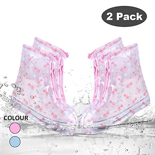 SPORUS Anti-Slippery Rain Shoes Boots Covers Cycling Reusable Waterproof Shoes Covers Overshoes Galoshes