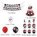 AD Party Miles Morales Them Birthday Party Decorations and Supplies Spiderman Spider Verus for 6th 7 Year Old Boys Includes Banner Balloons Cake Topper